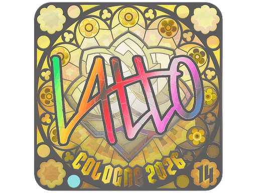 latto (Holo, Ranked) CS2 Sticker