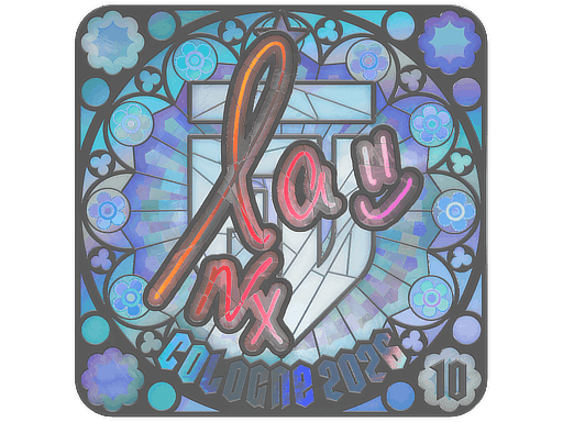 lauNX (Holo, Ranked) CS2 Sticker