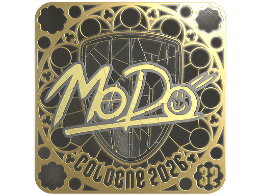 MoDo (Gold, Ranked) CS2 Sticker