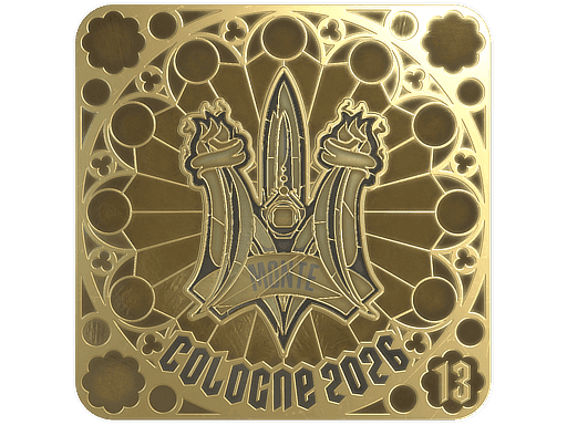 Monte (Gold, Ranked) CS2 Sticker