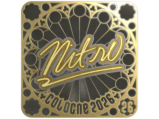 nitr0 (Gold, Ranked) CS2 Sticker