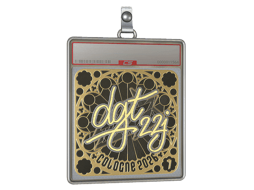 dgt (Gold, Ranked) CS2 Sticker