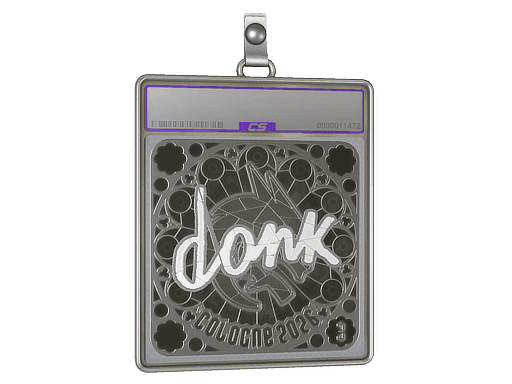 donk (Foil, Ranked) CS2 Sticker