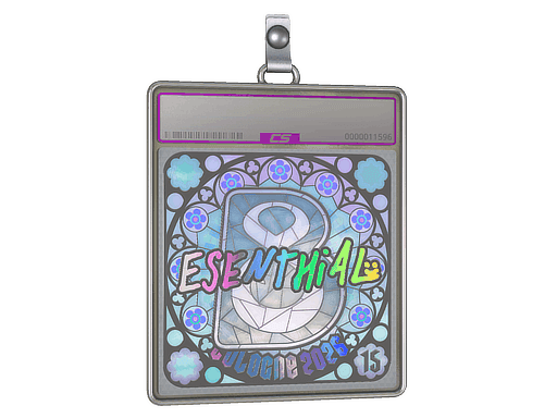 esenthial (Holo, Ranked) CS2 Sticker