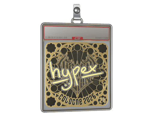 hypex (Gold, Ranked) CS2 Sticker