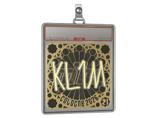 kl1m (Gold, Ranked) CS2 Sticker