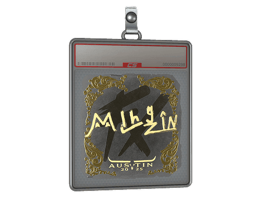 mlhzin (Gold) CS2 Sticker