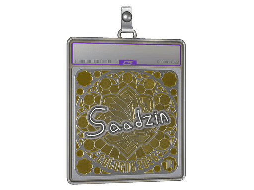 saadzin (Foil, Ranked) CS2 Sticker