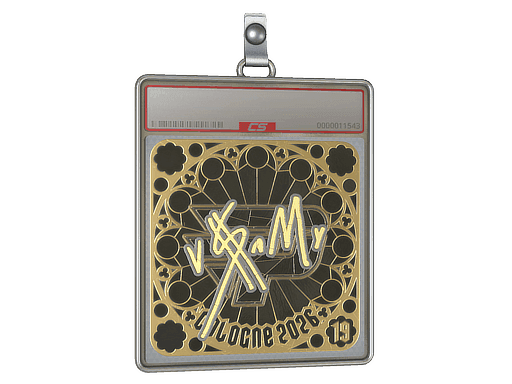 v$m (Gold, Ranked) CS2 Sticker