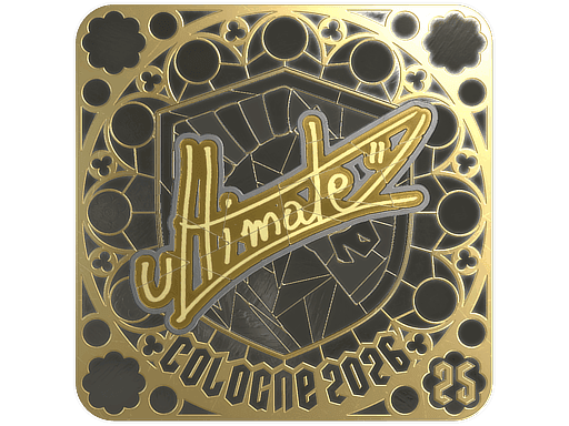 ultimate (Gold, Ranked) CS2 Sticker