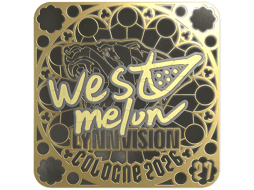 westmelon (Gold, Ranked) CS2 Sticker