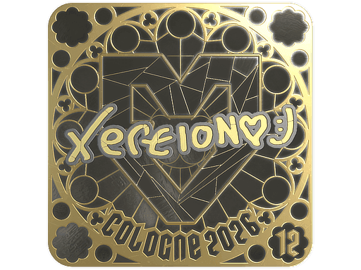 xertioN (Gold, Ranked) CS2 Sticker