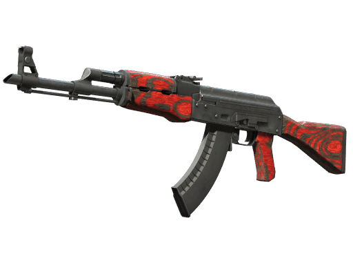 AK-47 Red Laminate (Battle Scarred)