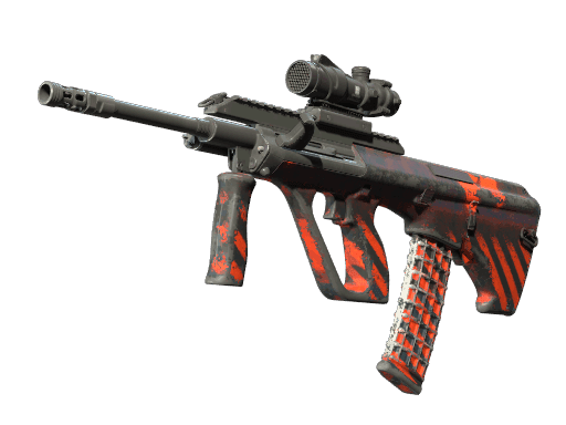AUG Radiation Hazard (Well-Worn)