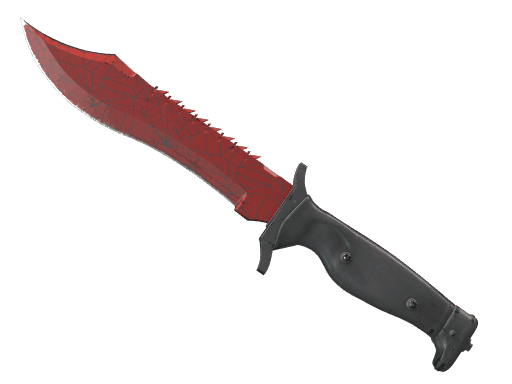 Bowie Knife Crimson Web (Well-Worn)