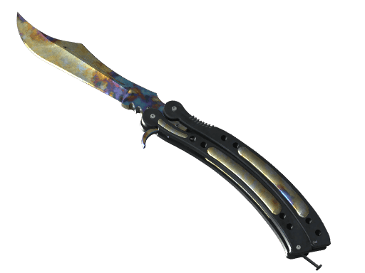Butterfly Knife Case Hardened (Well-Worn)