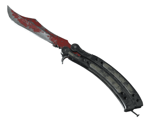 Butterfly Knife | Crimson Web CS2 Skin