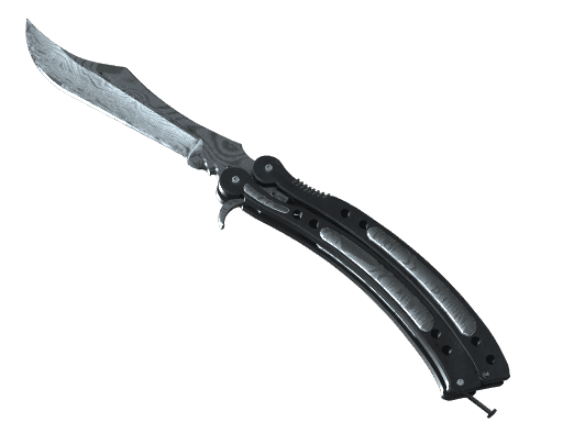 Butterfly Knife | Damascus Steel CS2 Skin