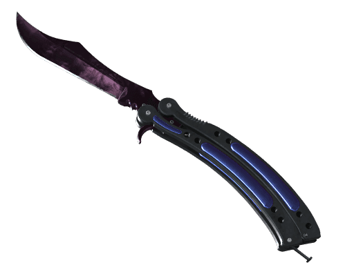 Butterfly Knife | Doppler Black Pearl CS2 Skin