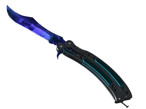 Butterfly Knife Doppler Sapphire (Minimal Wear)