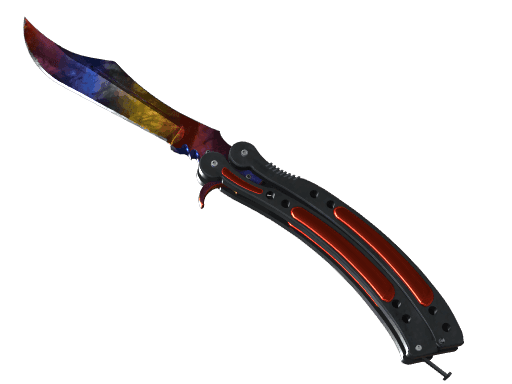 Butterfly Knife | Marble Fade CS2 Skin