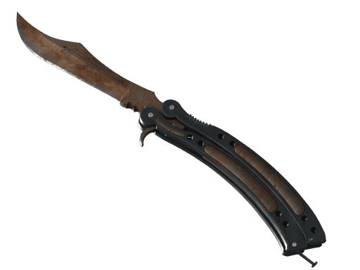Butterfly Knife | Rust Coat CS2 Skin