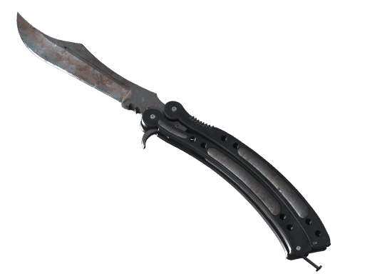 Butterfly Knife Rust Coat (Well-Worn)