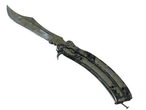 Butterfly Knife | Safari Mesh CS2 Skin