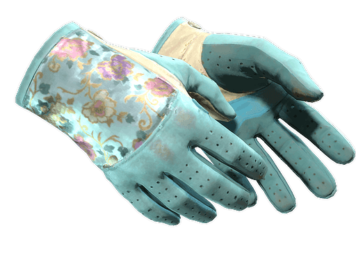 Driver Gloves Brocade Flowers (Field-Tested)