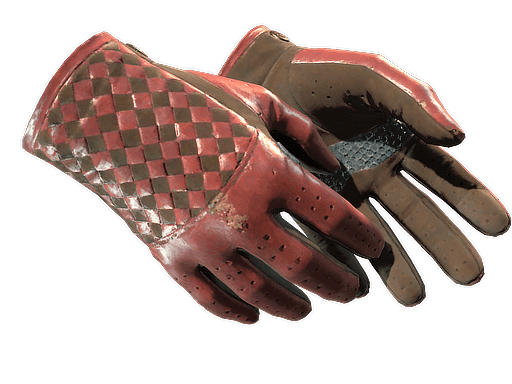Driver Gloves Crimson Weave (Field-Tested)