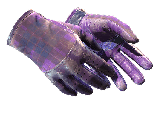 Driver Gloves Imperial Plaid (Battle Scarred)