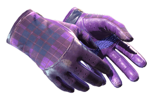 Driver Gloves Imperial Plaid (Well-Worn)