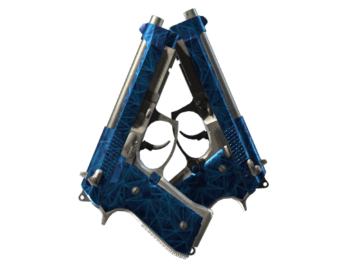 Cobalt Quartz | Dual Berettas CS2 Skin