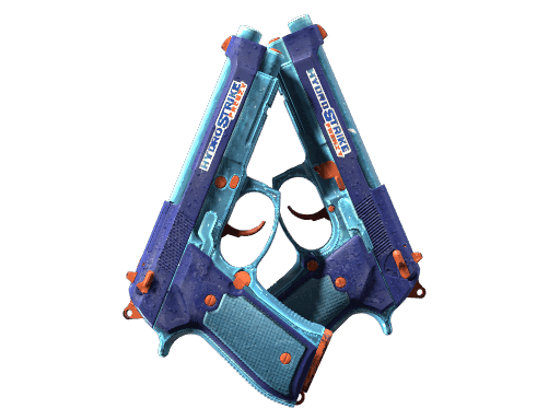 Dual Berettas Hydro Strike (Well-Worn)