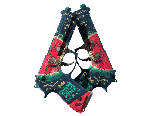 Melondrama | Dual Berettas CS2 Skin