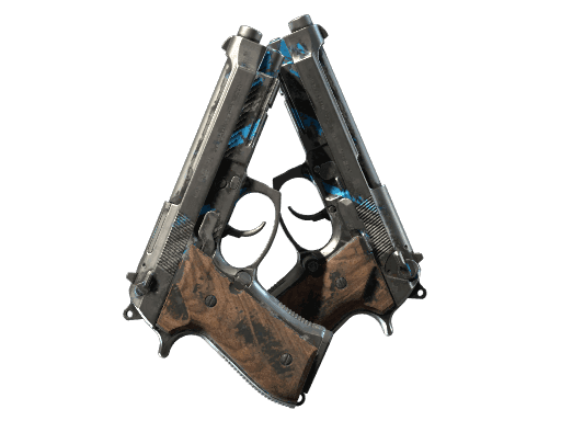 Dual Berettas Shred (Battle Scarred)