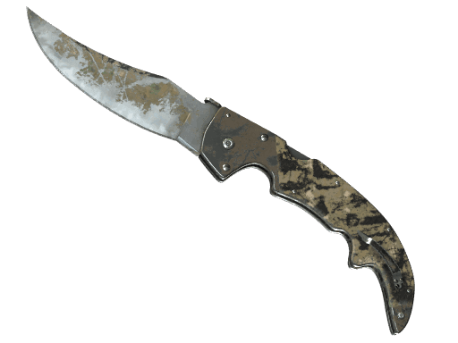 Falchion Knife Forest DDPAT (Battle Scarred)