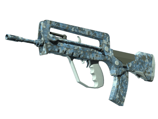 FAMAS Cyanospatter (Minimal Wear)