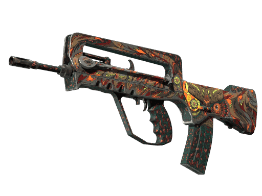 FAMAS Eye of Athena (Well-Worn)