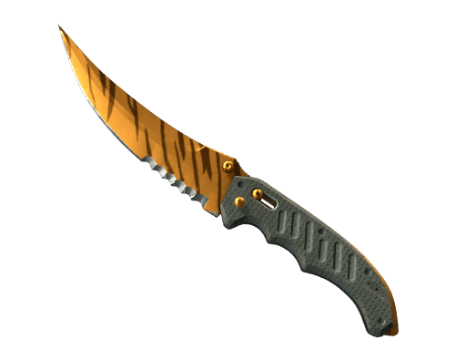 Flip Knife Tiger Tooth (Minimal Wear)