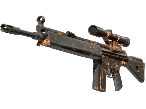 G3SG1 Orange Crash (Battle Scarred)