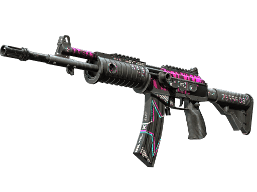 Galil AR Chromatic Aberration (Battle Scarred)