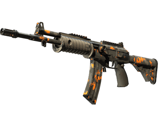 Galil AR Orange DDPAT (Well-Worn)