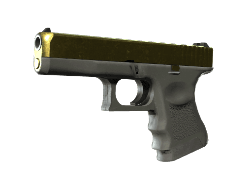 Glock-18 | Brass CS2 Skin