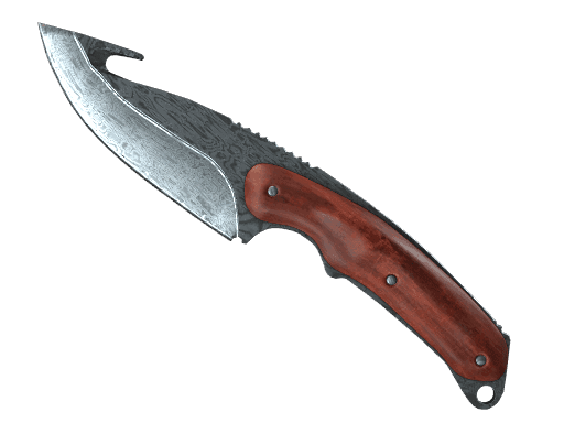 Gut Knife Damascus Steel (Field-Tested)