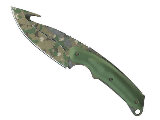 Gut Knife Forest DDPAT (Well-Worn)