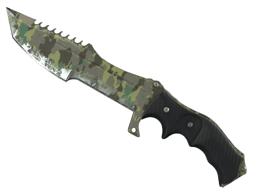 Huntsman Knife Boreal Forest (Well-Worn)