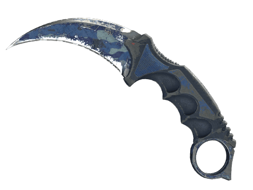 Karambit Bright Water (Battle Scarred)