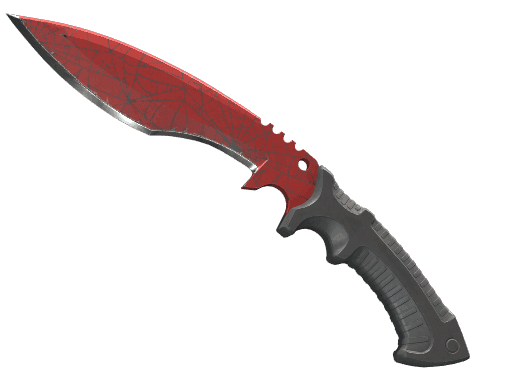 Kukri Knife Crimson Web (Well-Worn)