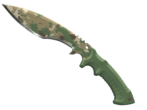 Kukri Knife Forest DDPAT (Well-Worn)